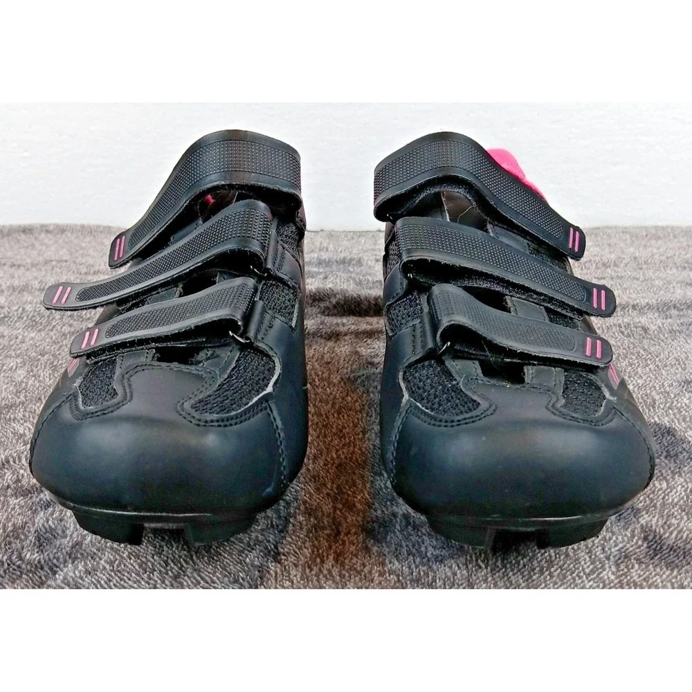 Tommaso Women's Cycling Shoes Pisa 100 Black & Pink‎ Size 10